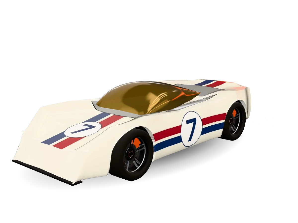 Retro Rocket Tesla wrap idea