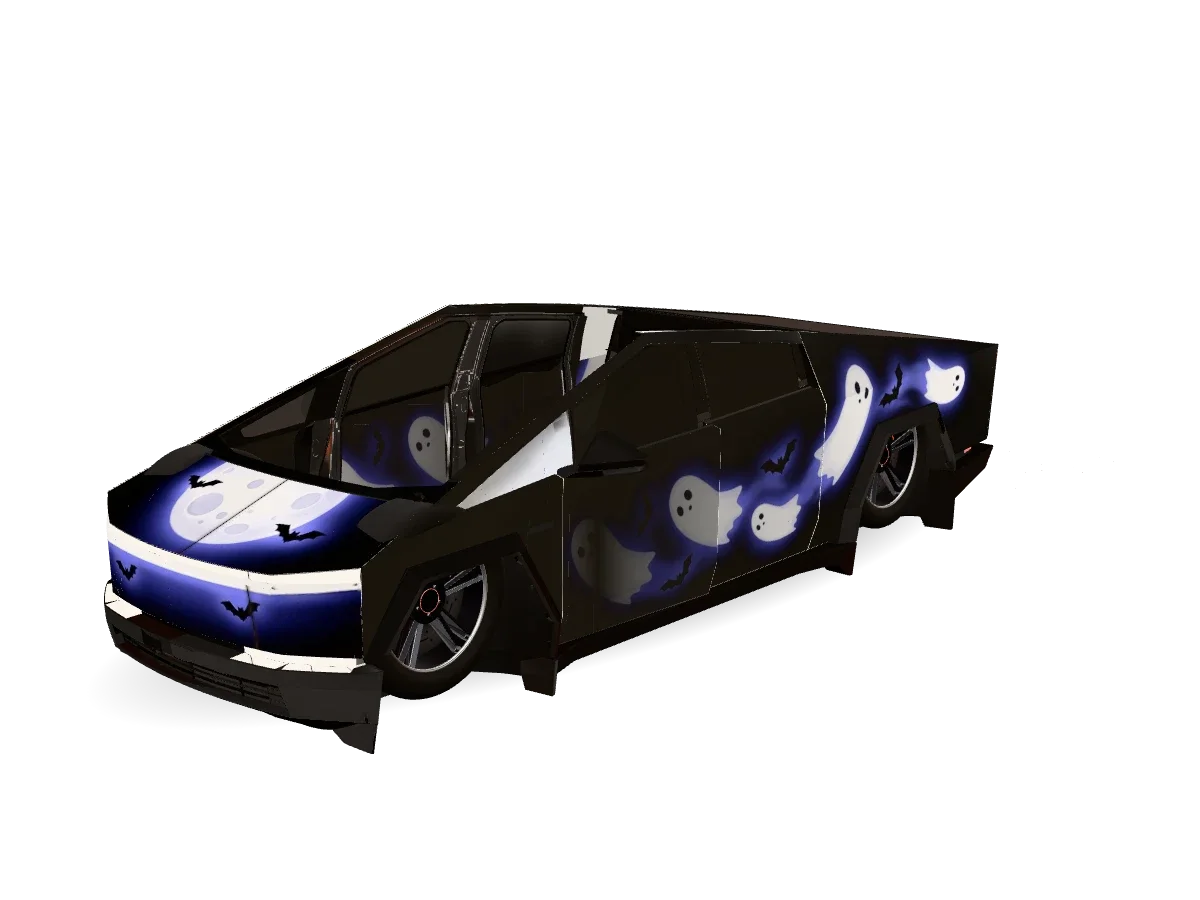 幽灵巡逻 Tesla wrap idea