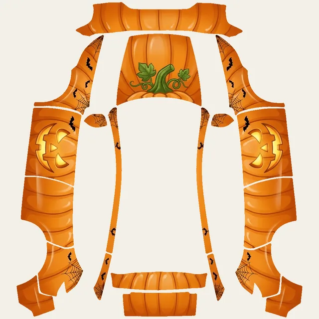 Jack-o'-Lantern flat Paint Shop map