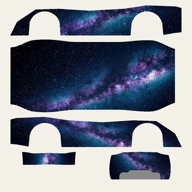 Starfield flat Paint Shop map