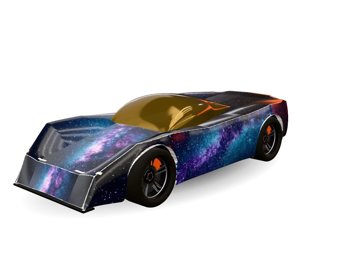 Starfield Tesla wrap idea