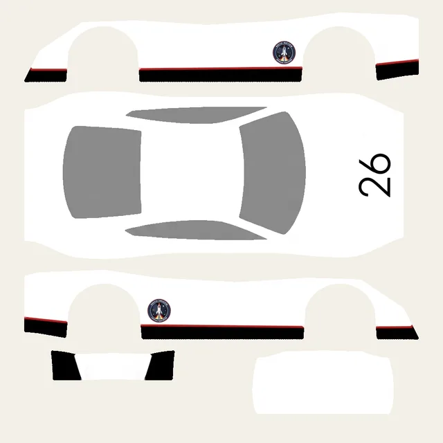 Launch Livery flat Paint Shop map
